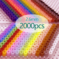 2.6mm2000pcsbeg Manik Hama Perler DIY Kanak-Kanak Manik Besi Fius Buatan Tangan Kanak-Kanak Toy