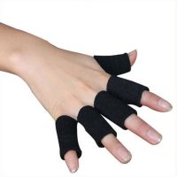 Finger Sleeves Washable Protective Fingertip Guard Braces Support Sports Protector Cover For Volleyball Badminton Basketball