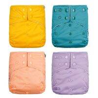 HappyFlute 8-20kg Diapers Washable Nappy Plain PUL Reusable Cloth Double Gussets Oversize For Big Baby