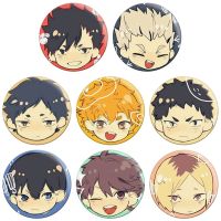 【CC】 Anime Haikyuu!! Pin Brooch  Japan Collection Badge Backpacks