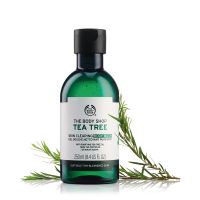 The Body Shop Tea Tree Skin Clearing Body Wash 250 ml.เจลอาบน้ำทีทรี ออยล์ มอบความสดชื่น มีชีวิตชีวาให้กับผิวกาย พร้อมลดอาการอักเสบของสิวบริเวณหลังและส่วนต่างๆ ของร่างกาย