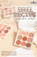 ODBO SPELL RECIPE EYE COLOR PALETTE -OD2005 โอดีบีโอ สเปลล์ เรชิปพี อาย คัลเลอร์ พาเลท มีทั้งชิมเมอร์และพาเลท