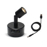 3W USB Chargeable LED Charging lamp with Suction Cup 4000K LED Accent Light Focus Light for Display Painting Picture Closet