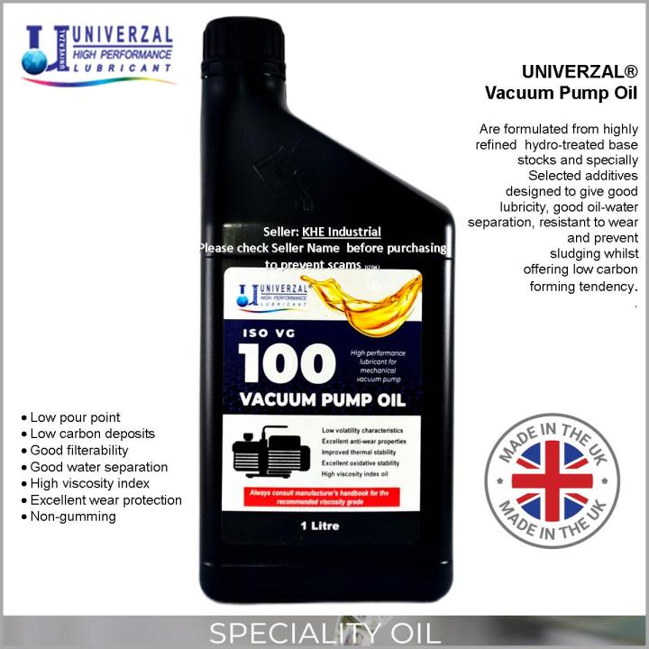 Vacuum Pump Oil (LITER) 1000ml Vacuum Sealer Oil High Grade Vacuum Pump