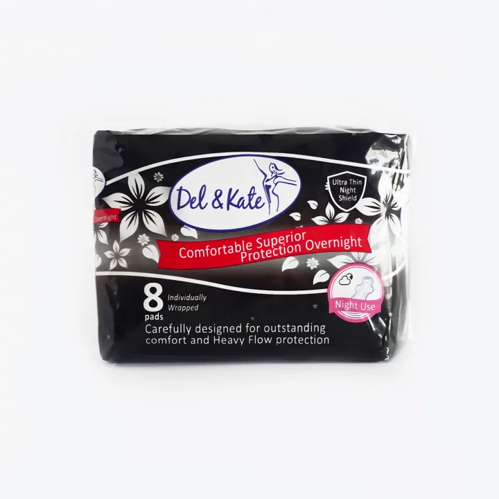 Del & Kate Ultra Thin Night Use Sanitary Napkin 8's Lazada PH