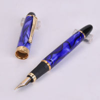 2022ใหม่Arrivel Jinhao X450 Luxury Dazzle Blue FountainปากกาโลหะคุณภาพสูงInkingปากกาสำหรับอุปกรณ์สำนักงานอุปกรณ์โรงเรียน--hang yu trade