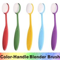 5Pcs Colorful Craft Ink Blending Brushes Blender Brush Makeup Ink Blender Brushes Soft Bristle Brush for Artist Craft Makeup