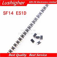 100pcs SF14 ES1D Rectifier Diode 1A 200V SMA WATTY Electronics