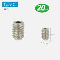 Deemount 20/50 PCS Bicycle Pedal Bolts M4 Steel Stud Pin Nail Cycle Anti-skid Spikes Bike Parts Optional Tool