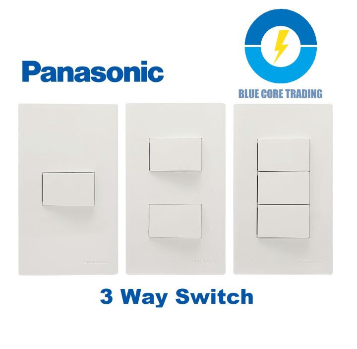 Panasonic Wide Series Wiring Devices 3 way switch Single Pole Lazada PH