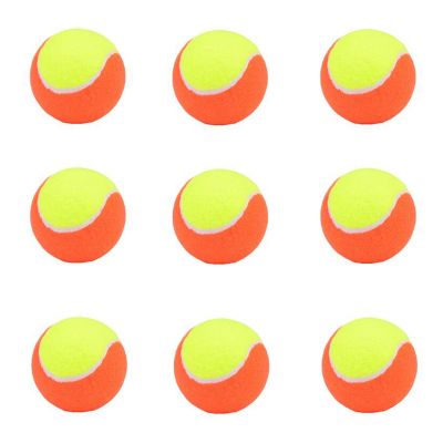 9 PCS Elasticity Soft Beach Tennis Ball High Quality Training Sport Rubber Tennis Balls
