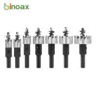 Binoax 32 Size Carbide Tip HSS Drill Bit Hole Saw Set With Box Stainless Steel Metal Alloy for Woodworking Tools 12-70mm