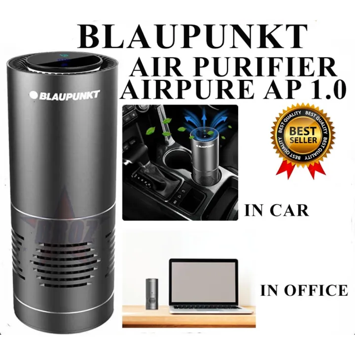 Blaupunkt Air Purifier Airpure AP 1.0 Filter & Improve Car Air Quality