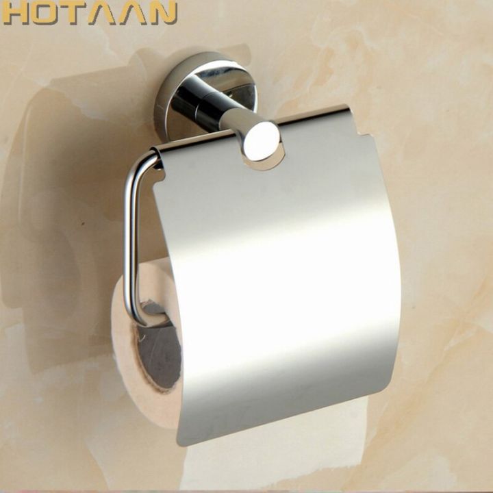 solid-brass-wall-mounted-chrome-color-plated-toilet-paper-holder-for-bathroom-accessories-roll-paper-box-yt-11492