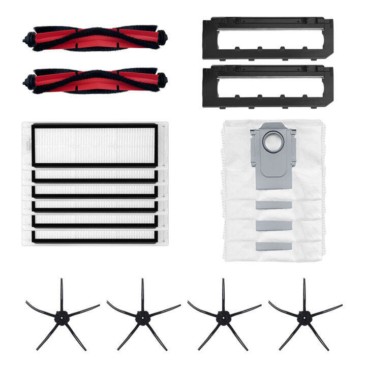2-แปรงหลัก2-ขายึดลูกกลิ้ง4-แปรงด้านข้าง6-แผ่นกรอง-hepa-4-ชุดถุงเก็บฝุ่น10-แผ่นกรอง-hepa-สำหรับ-roborock-q5