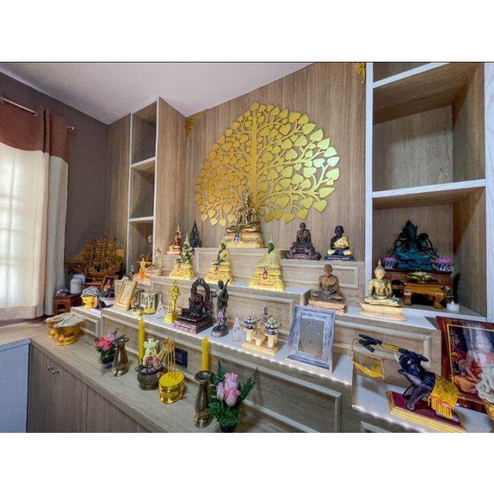 ต้นโพธิ์-p15-เสริมมงคล-ต้นโพธิ์เรียกทรัพย์-หิ้งพระมหาเฮง-สีทอง-สีเงิน-ทำตามขนาดที่ได้-จร้า-มี-16-แบบ