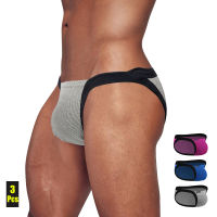 CMENIN Aderno 3ชิ้นผู้ชายชุดชั้นในนุ่มไนล่อน S Plice ด่วนแห้งกางเกงผู้ชาย Jockstrap Ins สไตล์กางเกงเซ็กซี่ s บุรุษกางเกง