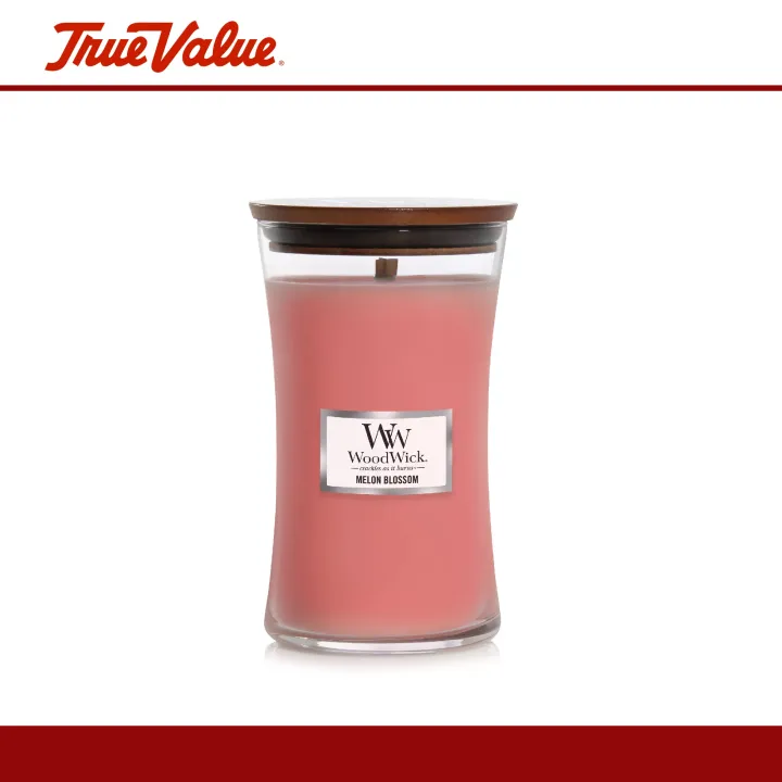 WoodWick Hourglass Jar 21.5oz Large, Melon Blossom Lazada PH