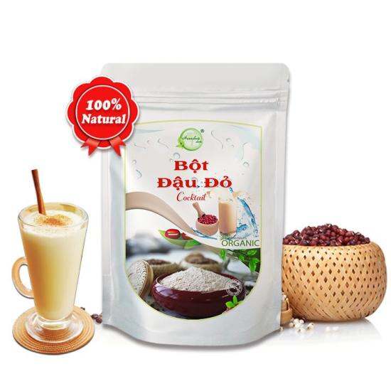 Hcmbột đậu đỏ 500gr - uống giảm cân trắng da - henashop - ảnh sản phẩm 3