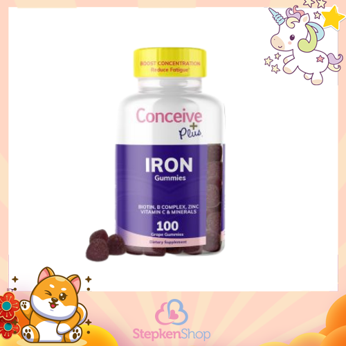 Iron Gummy Supplement High Potency, 100 Gummies Lazada.co.th