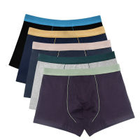 5 pcsLot ! Cotton Men Boxers Ventilate Plus Size Boxer Shorts Solid Soft Underwear Bokserki xl to 8xl