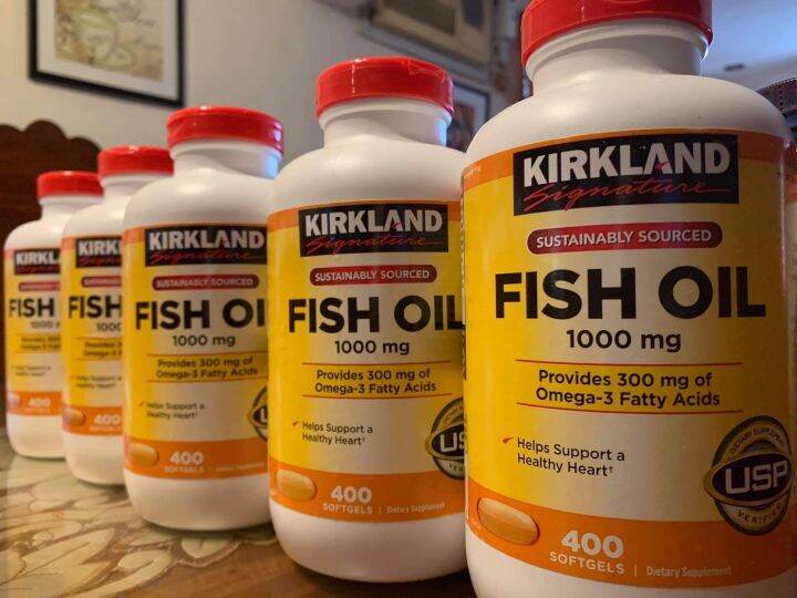 Kirkland Fish Oil 1000 Mg 400 Softgels | Lazada PH