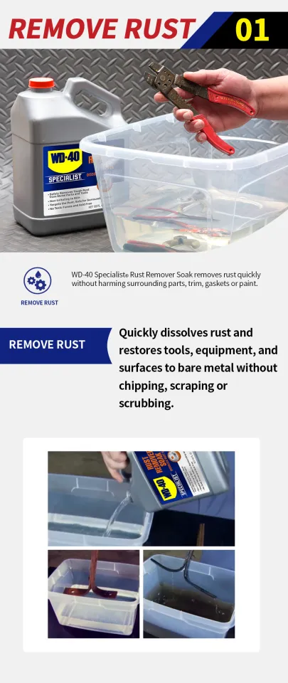 WD-40 Specialist Rust Remover Soak