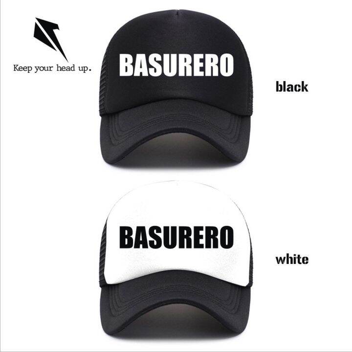 high-quality-garbage-collector-basurero-mesh-cap-net-cap-trucker-hat-baseball-cap