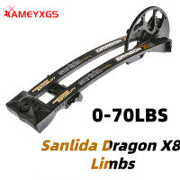 Sanlida Dragon X8 Compound Bow Limbs Wheels