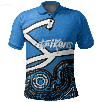 2023 NEW Style Summer Custom Text &amp; Number Adelaide Strikers Polo Shirt Cricket Aboriginal size：XS-6XLNew product high-quality
