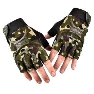 Outdoor Tactical Gloves Sport Gloves Half Finger Military Men