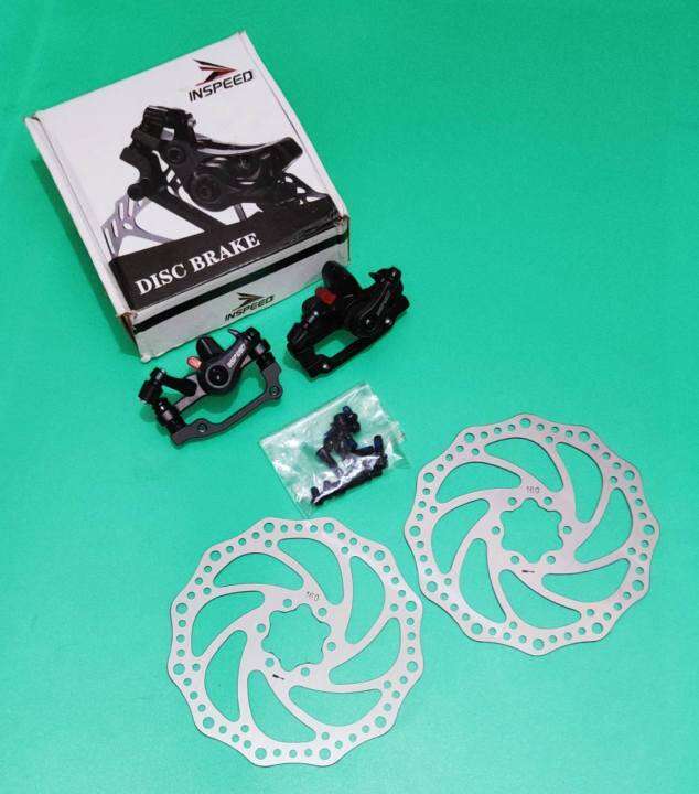 Inspeed Caliper Rotor Disc Brake Set for MTB Mountain Bike Lazada PH