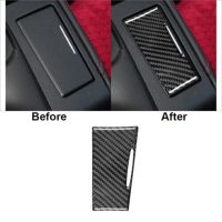 ♣◘✵ For Lexus CT 2011-2017 Carbon Fiber Ashtray Panel Cover Trim Sticker Decorative Accessories