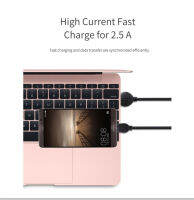 (ร้อน) Awei CL-61 2M Micro-USB Data Cable Type C Fast Charging Pure Copper Material Phone Cable