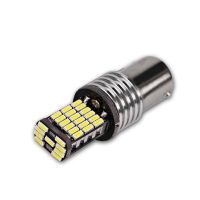 100ชิ้น1156 1157 Canbus ไม่มีข้อผิดพลาด Ba15s Led 45 Smd ไฟเบรกหลอดไฟแบบหางรถยนต์ Dunzheng9084295 Dc12v สำรองอัตโนมัติ