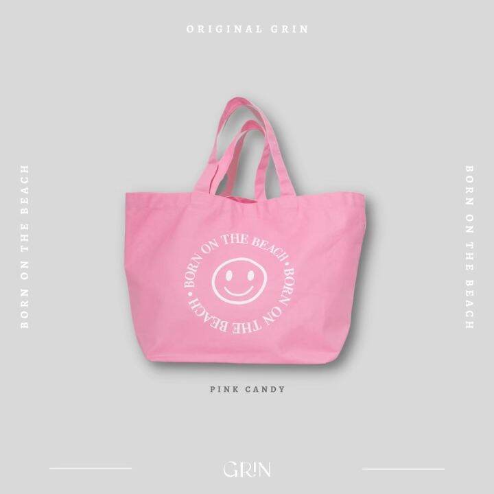 กระเป๋าผ้า-tote-bag-original-grin-collection-colorful-edition