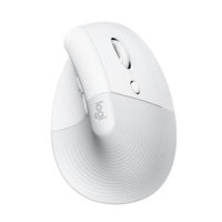 Logitech Bluetooth Vertical Mouse Lift Pale Grey เมาส์ไร้สาย