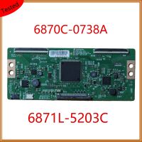 6870C-0738A T CON Board สำหรับ Sony อุปกรณ์6870C ลอจิกแบบดั้งเดิม0738A V17 43UHD TM120 6871L-5203C 1.0