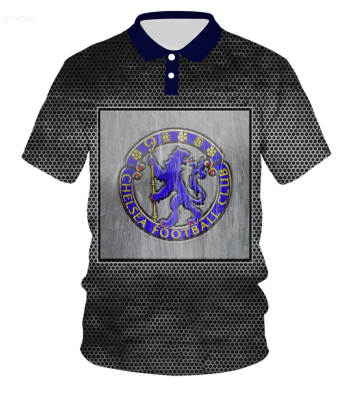 Shirt Polo Summer Chelsea Super Hero Logo Soccer Football Tee POLO Shirt Short Sleeve 13（Contactthe seller, free customization）high-quality