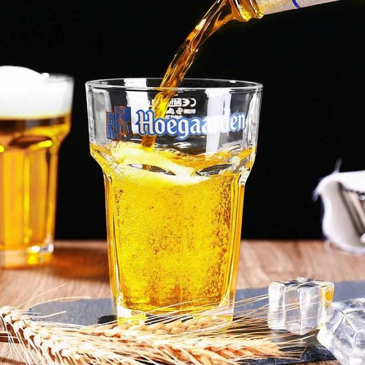 แก้วเบียร์-แก้วhoegaarden-แก้วเบียร์โฮการ์เด้น-แก้วน้ำ-แก้วน้ำhoegaarden