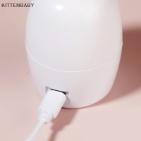 KITTENBABY เครื่องเป่าเล็บ UV ทรงไข่6W เครื่องทำเล็บมือแบบพกพาแห้งเร็วเครื่องส่องไฟไข่ด้วยนิ้วเดียวขนาดเล็ก