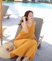 PEONYY.PETAL Gypso dress - Yellow (แถมโบว์ผูกผม)