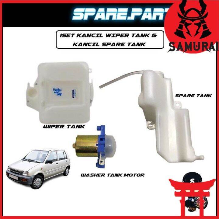 1SET KANCIL WIPER TANK AND WIPER TANK MOTOR AND KANCIL SPARE TANK Lazada