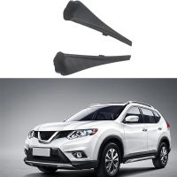 รถด้านหน้ากระจก Wiper Arm Cowl ด้านข้างฝาครอบ Deflector น้ำสำหรับ Nissan X-Trail Xtrail T32 Rogue 2014 +