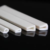 【LZ】♞⊕⊙  Borracha de Silicone sólida U Strip para 0.1mm - 45mm Grosso Vidro Metal Painel de Madeira Borda Engloser Escudo Branco