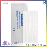 Ginni 2 3 5แถบปิดแผลกาวเทปปราศจากเชื้อทางการแพทย์แถบผ้าพันแผลผิวซ่อมแซมเครื่องมือฉุกเฉินผ่าตัดระบายอากาศได้เทป10ซม.