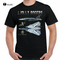 Jolly Rogers Vf84 F14 Gildan Schematic Style Shirt