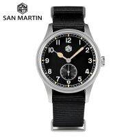 【HOT】 San 36mm RONDA 6004 Movement  Men Wristwatch 10 Bar SN0105