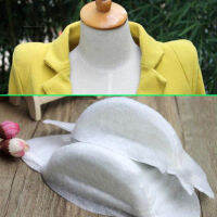 4 pairslot Super Thick 5cm Rayon+sponge Soft White Padded Shoulder,Stage Fashion Coat Beautify Accessories Shoulder Pads