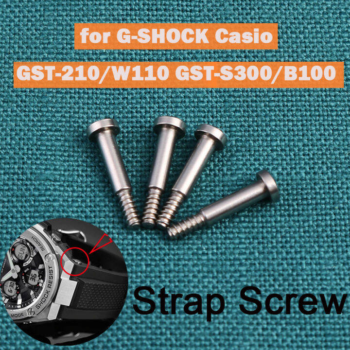Watchband Screw for GSHOCK Casio GST210 GSTW110 GSTS300 GSTB100